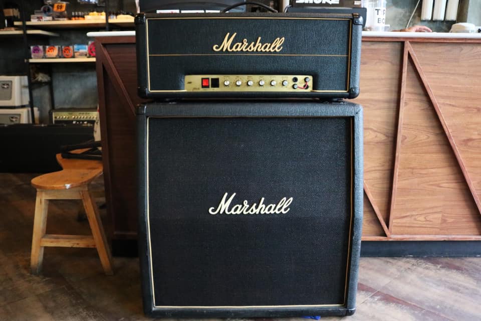Marshall Jmp Mkii Superlead 100 watt 1978 +Cabinet superlead100 4x12