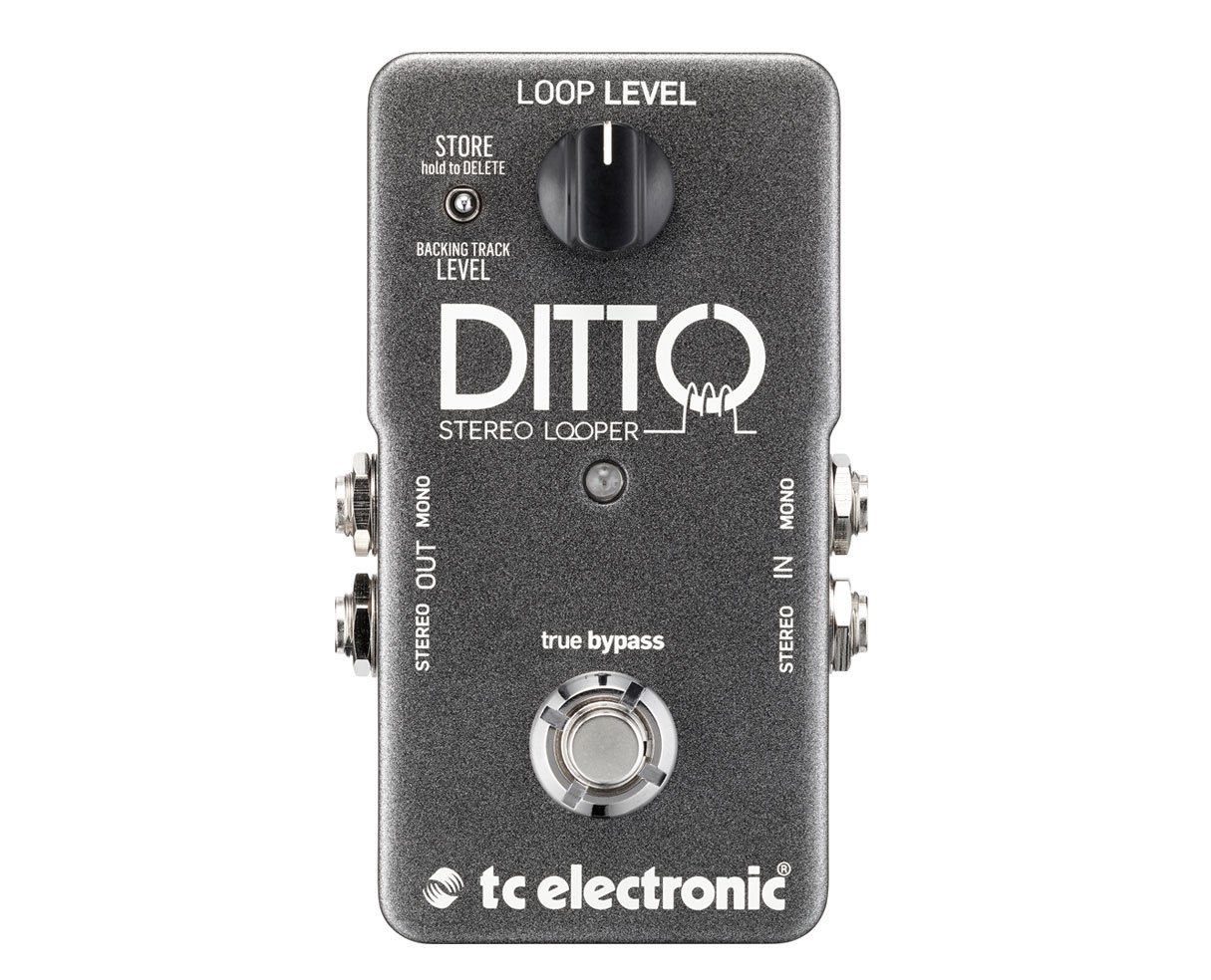 TC Electronic Ditto Looper With Stereo I/O And Backing Track