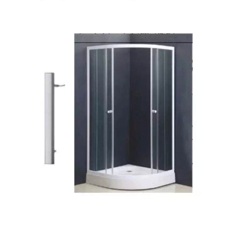 ตู้อาบน้ำเข้ามุมแบบบานสไลด์ RICCO RS9017W