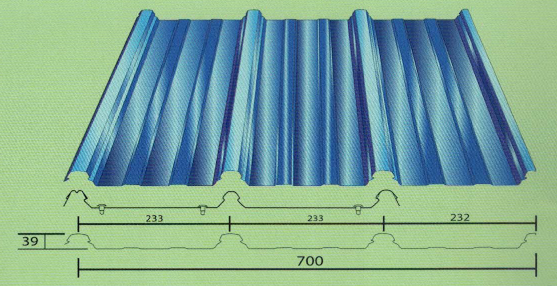 Kliplok Rib ลอนคลิปล็อก Kliplok Rib ลอนคลิปล็อก