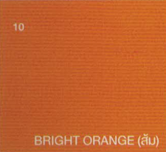 BRIGHT ORANGE (ส้ม)