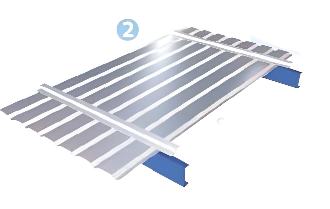 Fixing Z-subgirt on the substrate with sself-drilling screw. Fixing Z-subgirt on the substrate with sself-drilling screw.