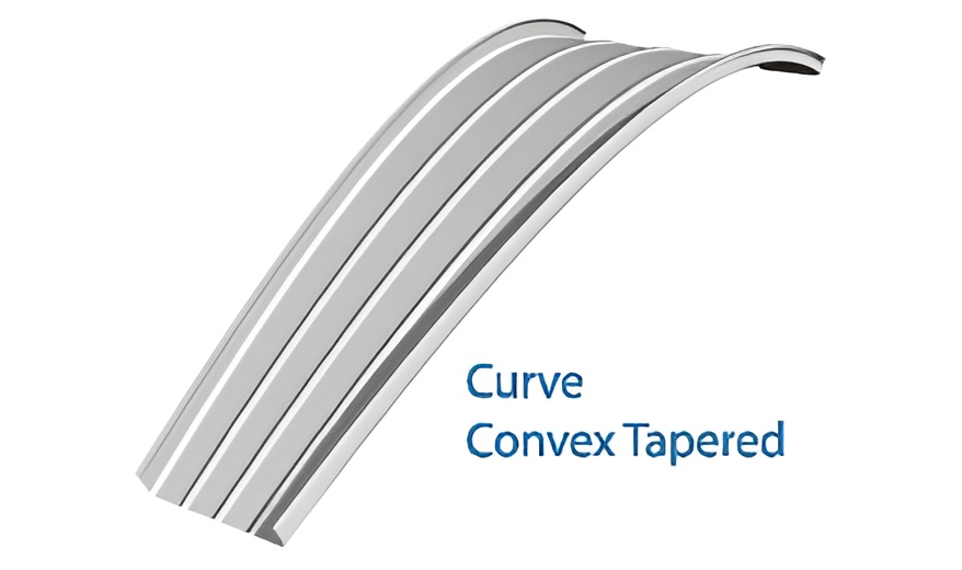 Curve Convex Tapered Curve Convex Tapered