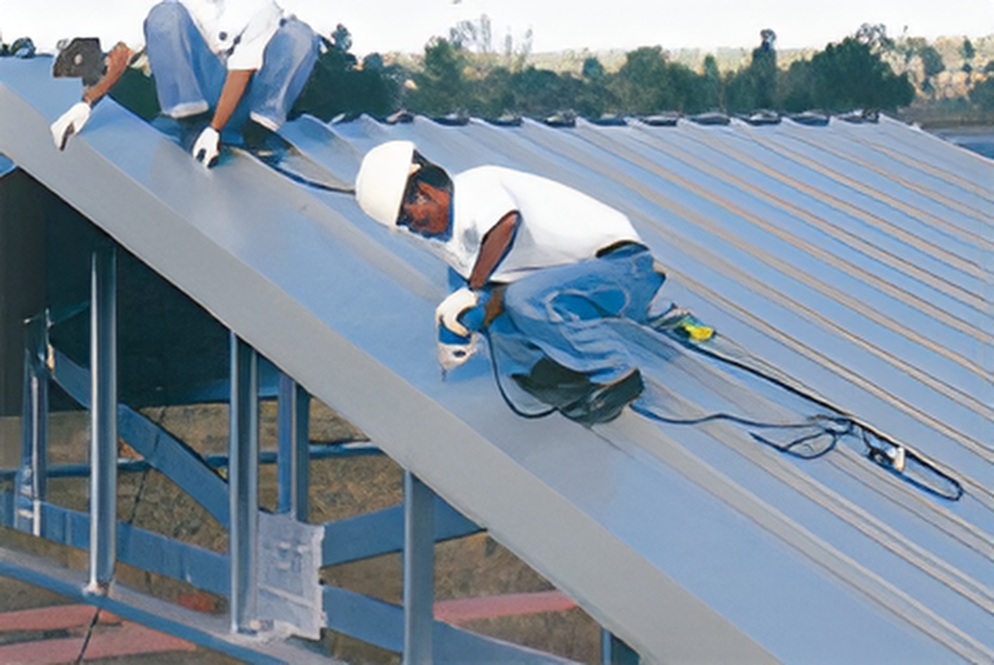 ขั้นตอนที่ 4 ทำการยึดสกรูบริเวณซ้อนทับ ขั้นตอนที่ 4 ทำการยึดสกรูบริเวณซ้อนทับ