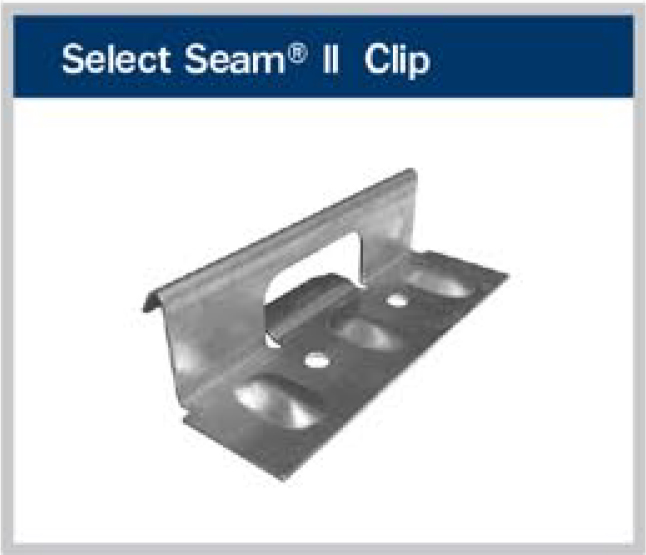 คลิป LYSAGHT® LOCKED SEAM® คลิป LYSAGHT® LOCKED SEAM®