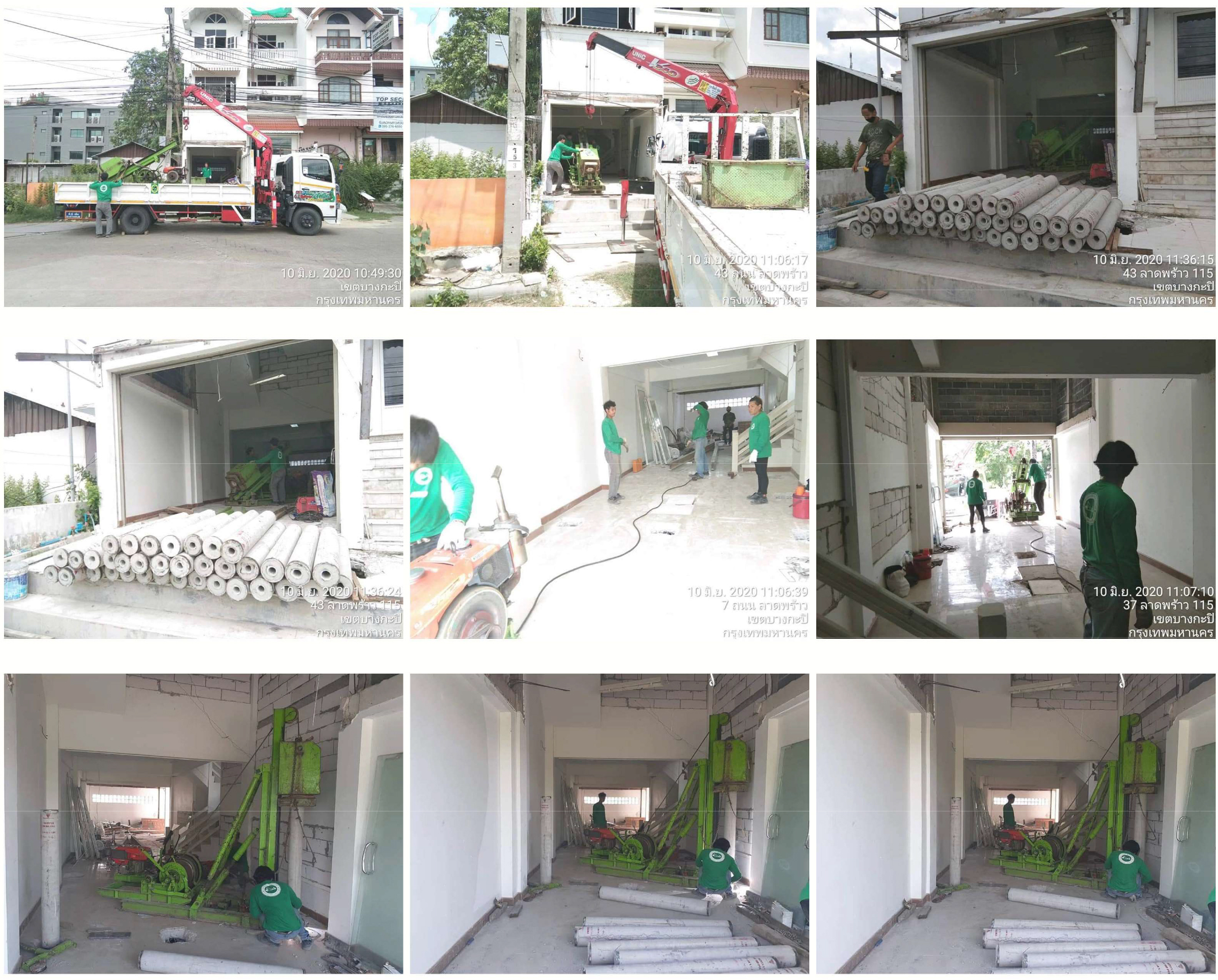 ผลงานการตอกเสาเข็ม Micro Pile ในอาคารพาณิชย์ ผลงานการตอกเสาเข็ม Micro Pile ในอาคารพาณิชย์