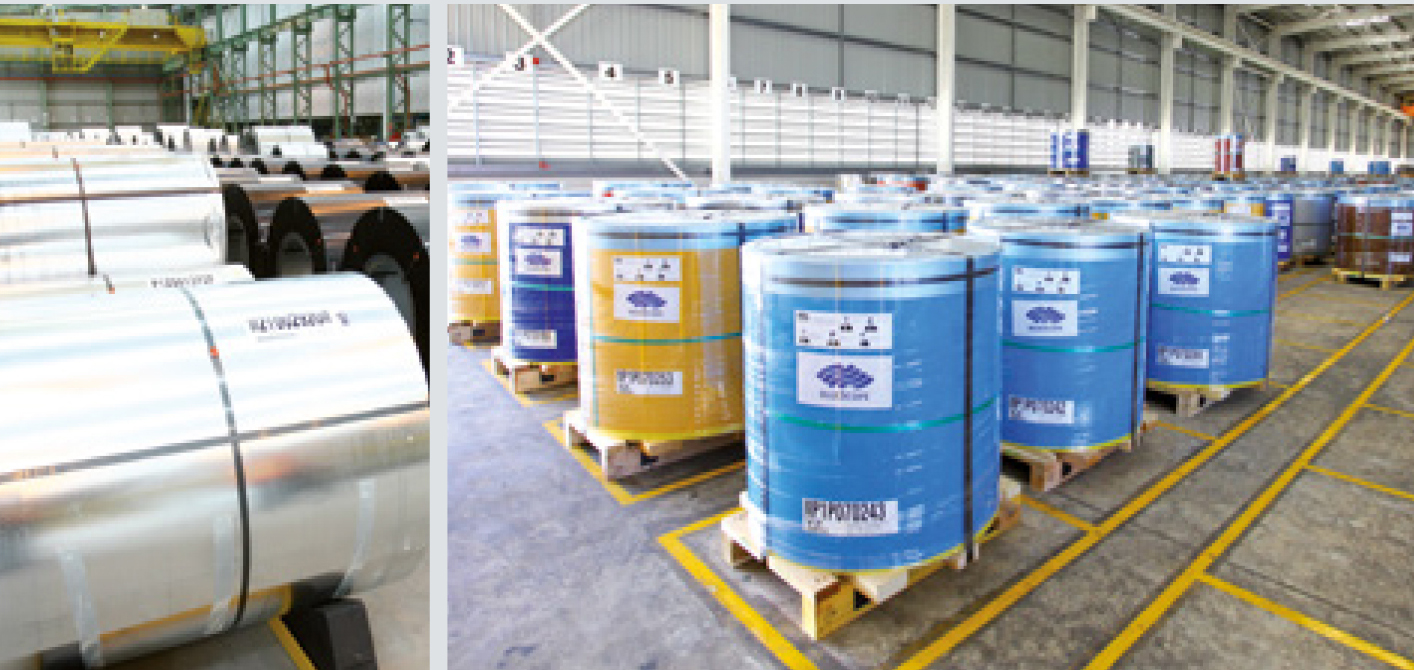 ผลิตภัณฑ์เหล็กเคลือบสี Prima® ผลิตภัณฑ์เหล็กเคลือบสี Prima®