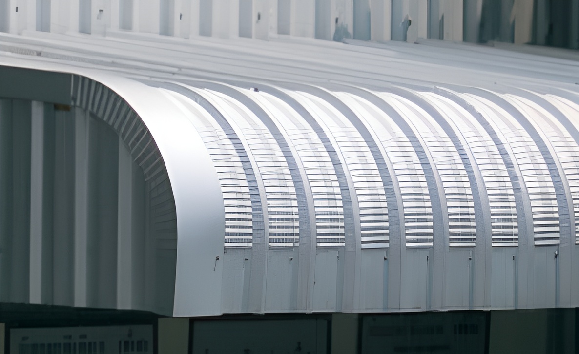 Crimp Curved Sheeting หลังคา แผ่นหลังคา Crimp Curved Sheeting หลังคา แผ่นหลังคา