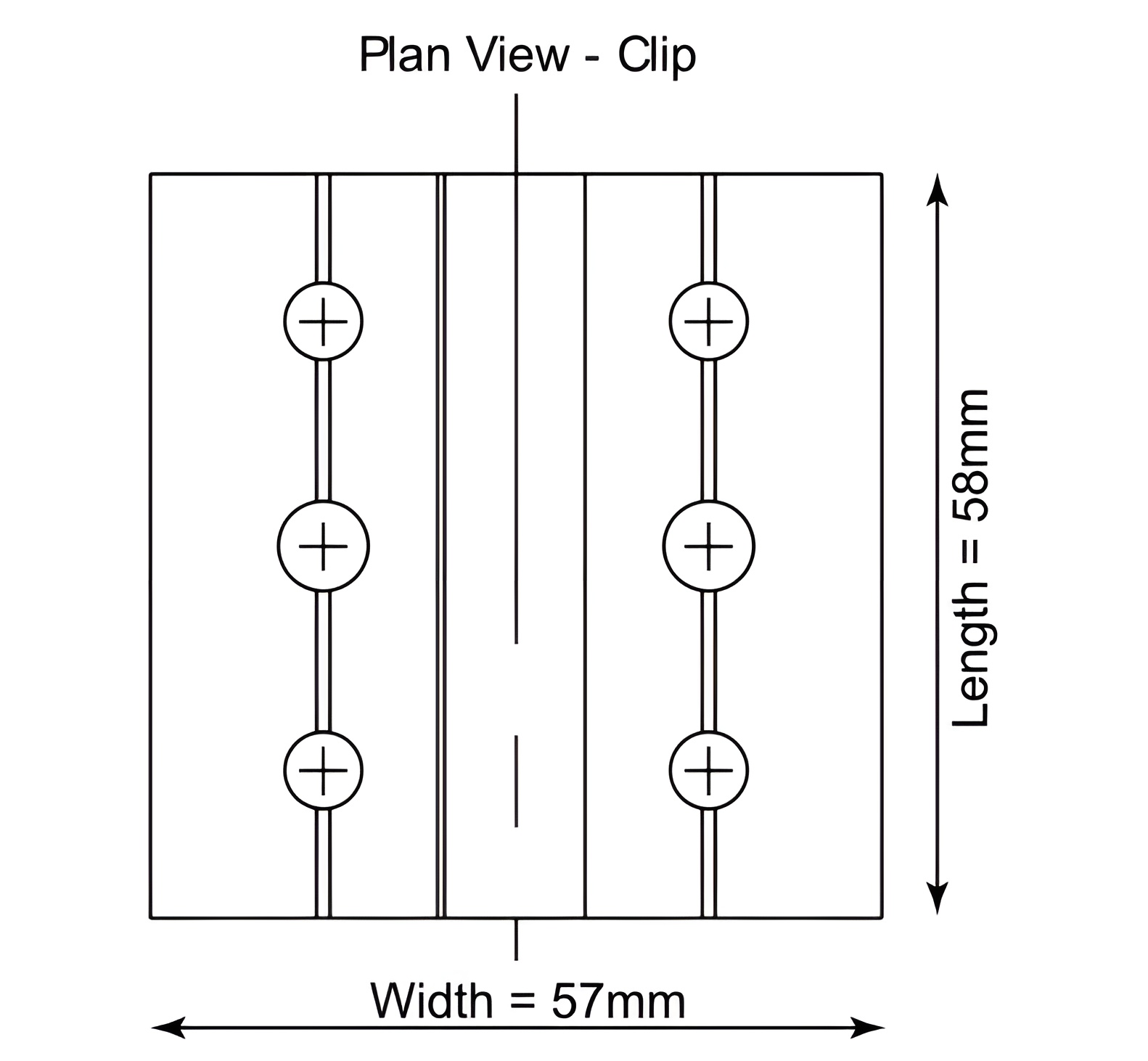 ที่ฐานของคลิปมีตำแหน่งสำหรับเชื่อมต่อทั้งหมด 6 จุด ที่ฐานของคลิปมีตำแหน่งสำหรับเชื่อมต่อทั้งหมด 6 จุด