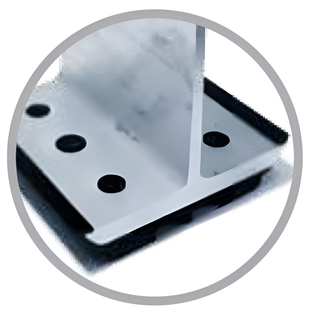 ความหนาของแผ่นฉนวนกันร้อน = 5.0 มิลลิเมตร ความหนาของแผ่นฉนวนกันร้อน = 5.0 มิลลิเมตร