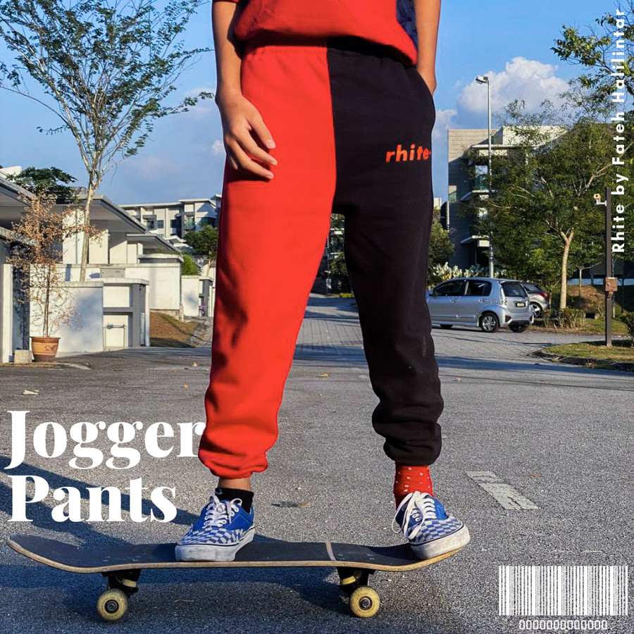 Jogger Pants RHITE by Fateh Halilintar