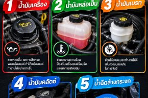 5 ของเหลวในรถบรรทุกที่ควรตรวจเช็คเป็นประจำ
