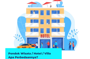 Apa Perbedaan Pondok Wisata, Hotel, dan Villa?