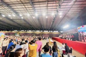 ติดตั้งเครื่องเสียง มหาวิทยาลัยกรุงเทพ ธนบุรี วันที่ 29 ตค 66 by vsoundqlighting 