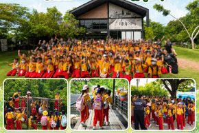 ผู้อำนวยการและคณะครูโรงเรียนประเสริฐสุข