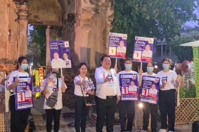 ผู้สมัครไทยสร้างไทยลุยหาเสียงหลังคุณหญิงสุดารัตน์ไฟเขียวส่งลงชิงเก้าอี้เขต1-เผยพร้อมนำความรู้กลับมาพัฒนาบ้านเกิด-ย้ำลำปางต้องหยุดเป็นแค่เมืองผ่าน-ลำปางต้องเปลี่ยน-หวังดึงคนเก่งกลับมาพัฒนาบ้านเกิดร่วมกัน
