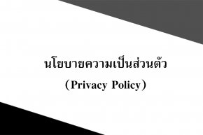 นโยบายความเป็นส่วนตัว (Privacy Policy)