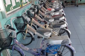มอบรถจักรยาน สำหรับวันเด็กแห่งชาติ ประจำปี 2563