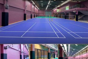 เบาะหุ้มเสาสนามแบดมินตัน