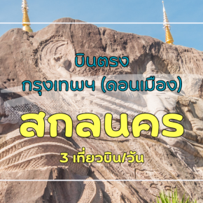 เที่ยวบิน (ดอนเมือง-สกลนคร)