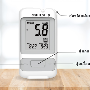 Features ของเครื่องตรวจน้ำตาลในเลือด