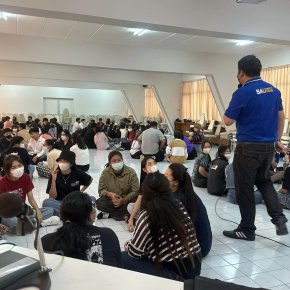 บรรยากาศเปิดบ้านต้อนรับ #dek66