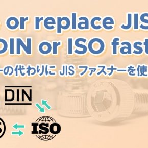 JIS DIN ISO fasteners banner