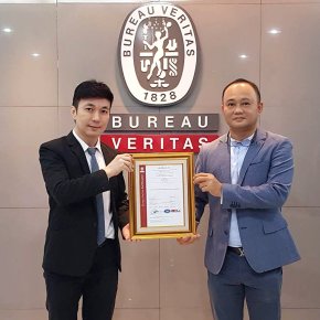 BTT United ผู้จัดจำหน่ายและให้บริการทางด้านวิศวกรรมไฟฟ้าแบบครบวงจร รับมอบการรับรองระบบมาตรฐาน ISO 9001:2015