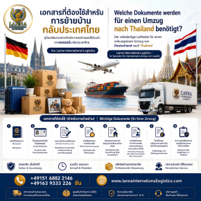 Welche Dokumente werden für einen Umzug nach Thailand benötigt?