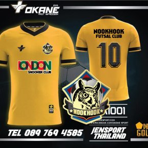 เสื้อ Okane สีทอง ทีม NookHook ปี 2018