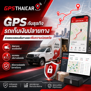 GPS กับธุรกิจรถเก็บเงินปลายทาง 