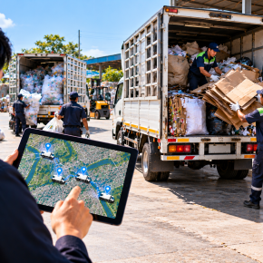 GPS สำหรับรถรับซื้อของเก่า