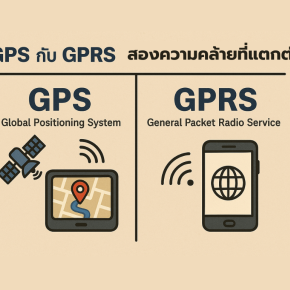 GPS กับ GPRS สองความคล้ายที่แตกต่าง