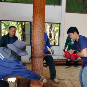 คบ.สุโขทัย  ลงพื้นที่ติดตามการเป่าล้างบ่อสูบน้ำใต้ดินบ่อที่ 59 และติดตามการซ่อมแซมบ่อสูบน้ำใต้ดินบ่อที่ L34