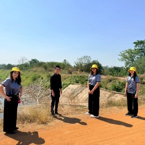 คบ.สุโขทัย  ลงพื้นที่ติดตามสถานการณ์น้ำ เพื่อบริหารจัดการน้ำในช่วงฤดูแล้ง 68/69 บริเวณ ทรบ.กลางคลอง DL.3 กม.2+080
