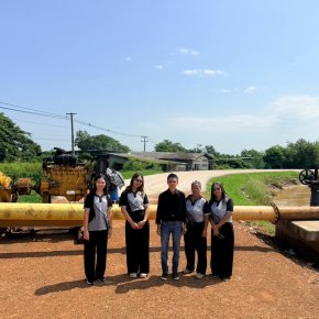 คบ.สุโขทัย  ลงพื้นที่ติดตามสถานการณ์น้ำและตรวจสอบสภาพพื้นที่จุดติดตั้งเครื่องสูบน้ำบรรเทาน้ำท่วมขัง