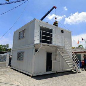 ตู้สำนักงานเคลื่อนที่ 2 ชั้น