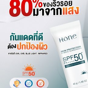 รู้หรือไม่? ริ้วรอยก่อนวัย ส่วนใหญ่มาจากแสง