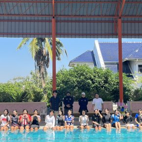 โครงการอบรมเชิงปฎิบัติการ เรื่องการช่วยเหลือนักท่องเที่ยวทางน้ำ ปีการศึกษา 2568