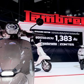 LAMBRETTA คว้ายอดจองอันดับ 1 Motor Expo 2025
