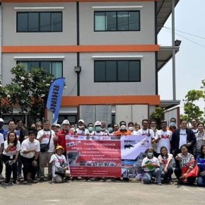อบรมหลักสูตร การติดตั้งผนังนวัตกรรมสำเร็จรูป JAIBOONSPEEDWALL SOLUTION และเคมีภัณฑ์ก่อสร้าง Rhinoz Total Solution รุ่นที่9