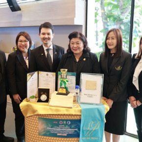 มหาวิทยาลัยสวนดุสิตร่วมงานแถลงข่าว จากการคว้ารางวัล Global Innovation Excellence Award ซึ่งเป็นรางวัลสูงสุดในการประกวดนวัตกรรม และอีก 6 รางวัลระดับโลก จากเวที KIDE 2025 ณ เมืองเกาสง  ไต้หวัน