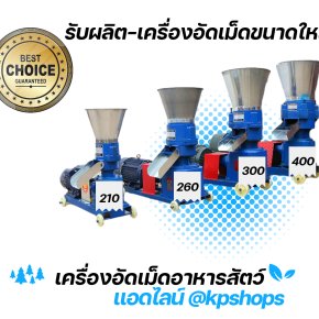 เครื่องอัดเม็ดอาหารสัตว์ขนาดใหญ่