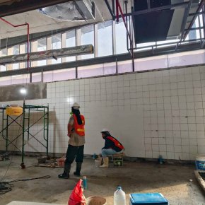 โครงการก่อสร้าง ร้านนักล่าหมูกระทะ สาขา โลตัส ศรีราชา จ.ชลบุรี