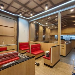 โครงการก่อสร้าง ร้านชินคันเซ็น สาขา โรบินสันไลฟ์สไตล์ บ่อวิน จ.ชลบุรี