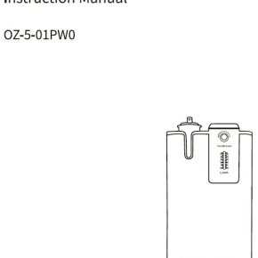  Owgels 5 ลิตร คู่มือเครื่องผลิตออกซิเจน รุ่น OZ-5-01PW0