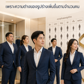 คู่มือ HR สั่งตัดสูทจำนวนมากให้ได้ไซซ์ที่แม่นยำ 