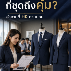 สั่งตัดสูทองค์กรกี่ชุดถึงคุ้ม? คำถามที่ HR ถามบ่อย | สูทคุณน้อย
