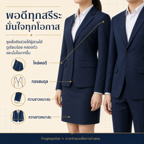 ชุดสูทนักเรียน สั่งตัด ข้อดี ความจำเป็น คุ้มค่า