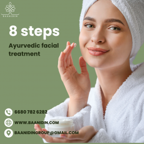 8 steps in full ayurvedic facial treatment